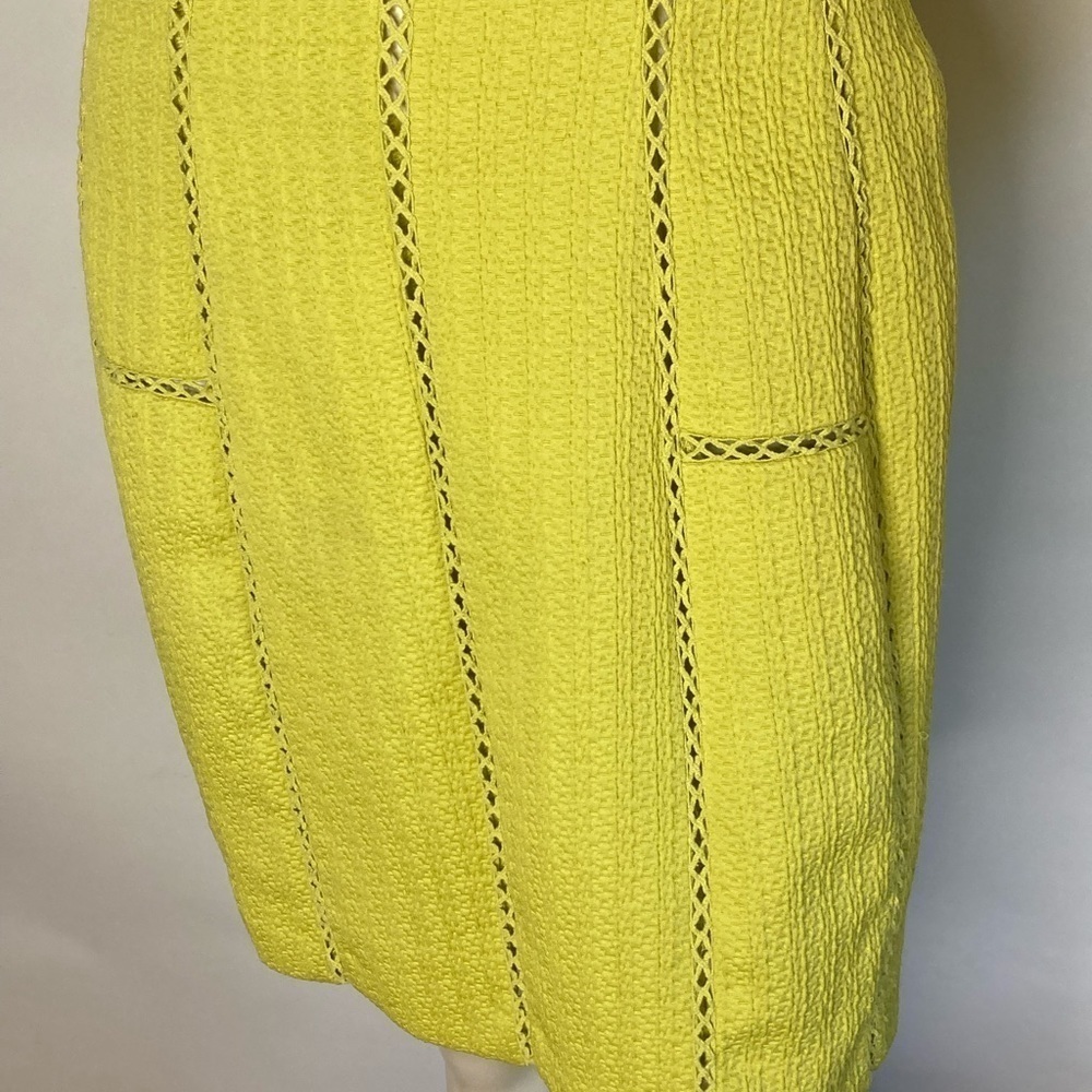 Rebecca Taylor Lined Stitching Detail Dress Sz 2 - Picture 4 of 8